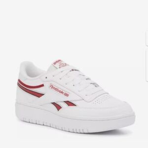 Reebok Club C Double Sneaker White & Red